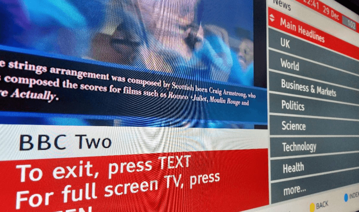Sneaky withdrawal of BBC Red Button Text gathers pace - RXTV