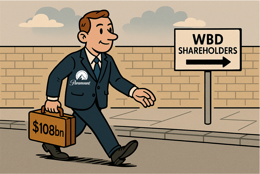 WBD: Paramount launches £108bn hostile takeover bid